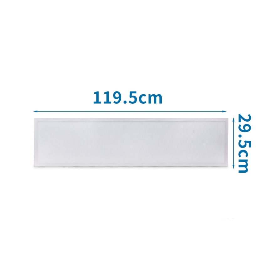 Aigostar - LED Ugradbeni panel LED/60W/230V 6500K 120x30cm bela