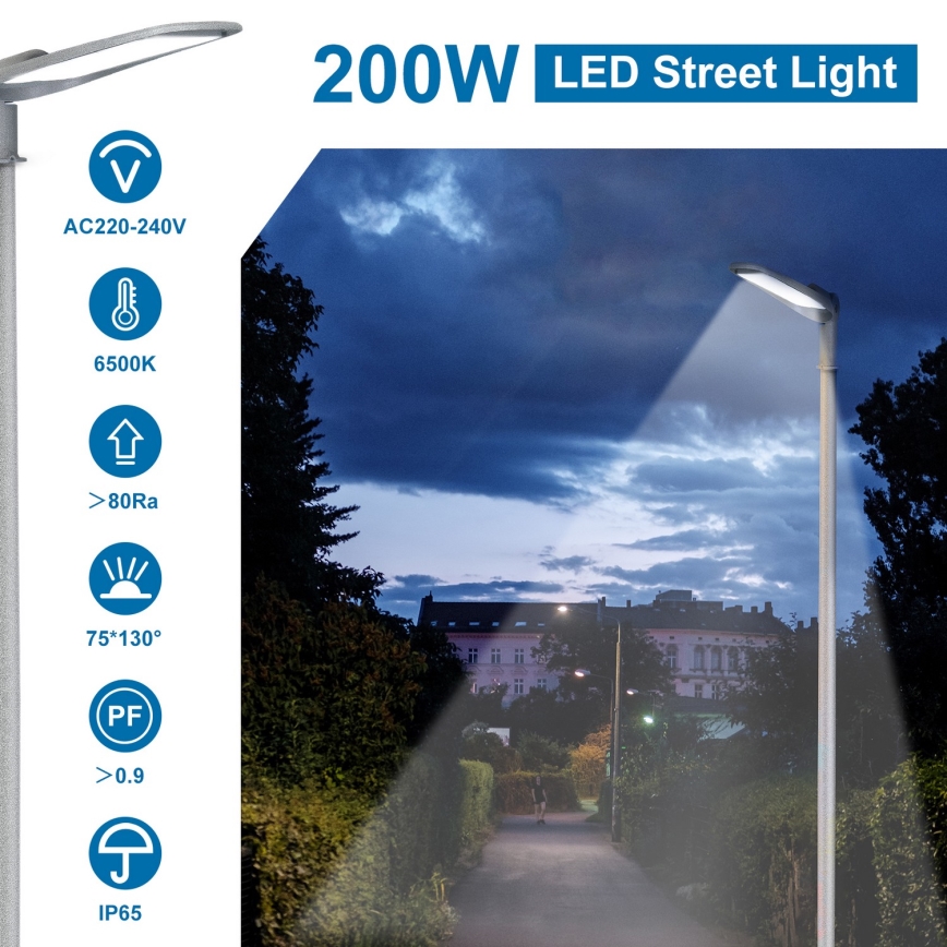 Aigostar - LED Ulična svetiljka LED/200W/230V 6500K IP65