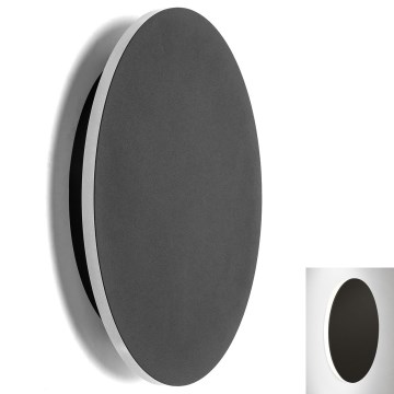 Aigostar - LED zidno svetlo LED/12W/230V 6500K 25 cm crno