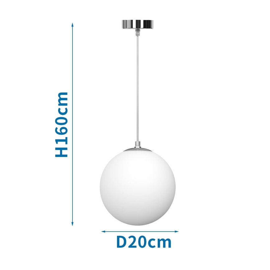 Aigostar - Luster na sajli 1xE27/40W/230V