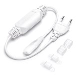 Aigostar - Napajanje za LED trake 8 mm, 400W/230V, belo