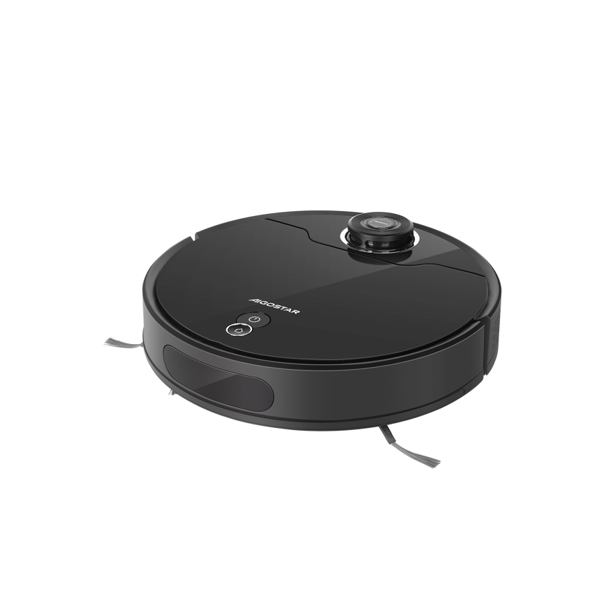 Aigostar - Pametni robotski usisivač 2u1 12W/230V 3300mAh Wi-Fi crno
