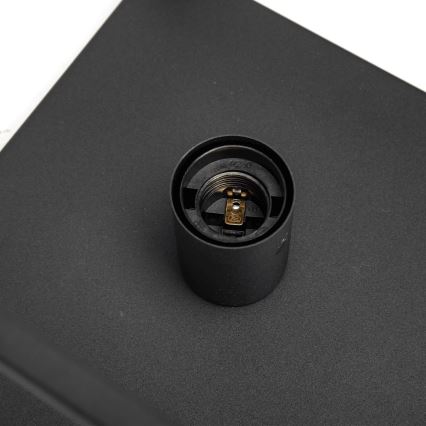 Aigostar - Plafonjera 1xE27/40W/230V crni