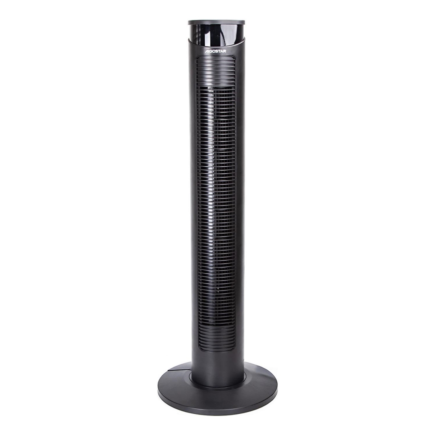 Aigostar - Podni ventilator 45W/230V crni + daljinski upravljač