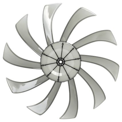 Aigostar - Podni ventilator 60W/230V crno + Daljinski upravljač