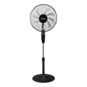 Aigostar - Podni ventilator 60W/230V crno