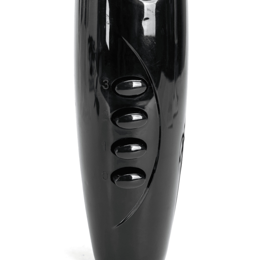 Aigostar - Podni ventilator 60W/230V crno