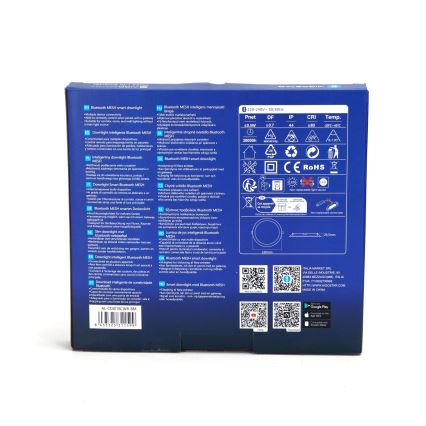 Aigostar - LED prigušiva ugradna svetiljka MESH LED/18W/230V 2700-6500K, prečnika 23 cm