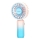 Aigostar - Punjivi džepni ventilator 3W/5V 500mAh USB roze/plava