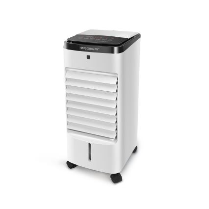 Aigostar - Rashlađivač vazduha 60W/230V bela/crno + Daljinski upravljač