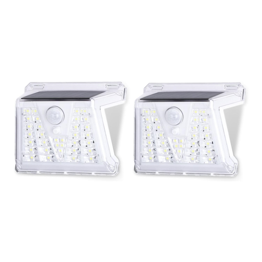 Aigostar - Set 2x LED spoljašnja solarna rasveta sa senzorom LED/1,48W/3,7V IP65