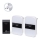 Aigostar - Set 2x Utično bežično zvono 230V/12V IP44 bela/crni