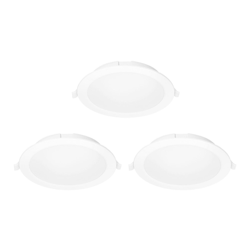 Aigostar - Set 3x LED Prigušivo ugradbeno svetlo MESH LED/6W/230V 2700K-6500K pr.11,5cm