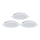 Aigostar - Set 3x LED Prigušivo ugradbeno svetlo MESH LED/9W/230V 2700K-6500K pr. 14,5 cm