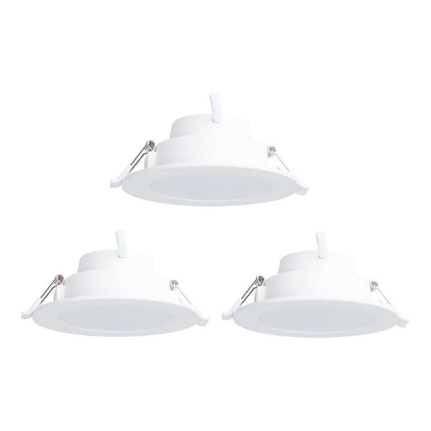 Aigostar - Set 3x LED RGB Prigušiva ugradbena lampa MESH LED/9W/230V 2700K-6500K pr.14,5cm