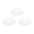 Aigostar - Set 3x LED RGBW Prigušiva ugradbena lampa MESH LED/15W/230V 2700K-6500K pr.17cm