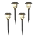 Aigostar - SET od 4 RGB LED solarnih lampi LED/0,2W/2V 40 mAh IP44