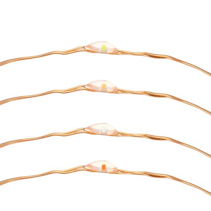 Aigostar - Solarni LED niz, 12 m, 8 funkcija, 800 mAh, IP65, višebojno