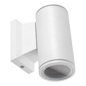 Aigostar - spoljašnja zidna lampa 1xGU10/230V bela IP65 okrugli