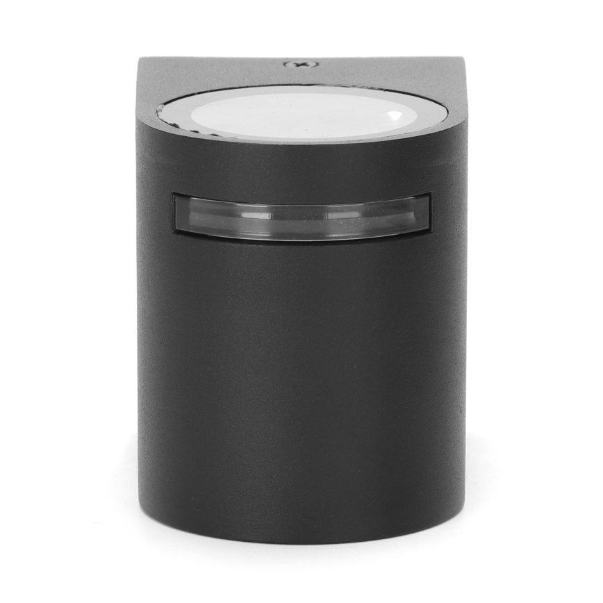 Aigostar - spoljašnja zidna lampa 1xGU10/35W/230V crno IP54