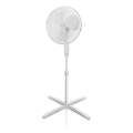 Aigostar - Stajaći ventilator 45W/230V 120 cm bela