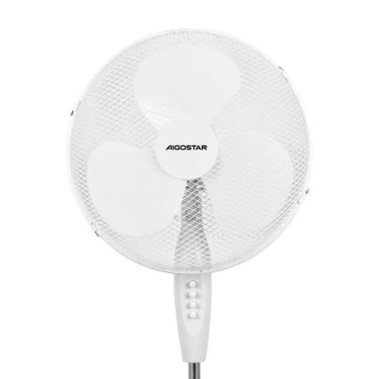 Aigostar - Stojeći ventilator 40W/230V, beo