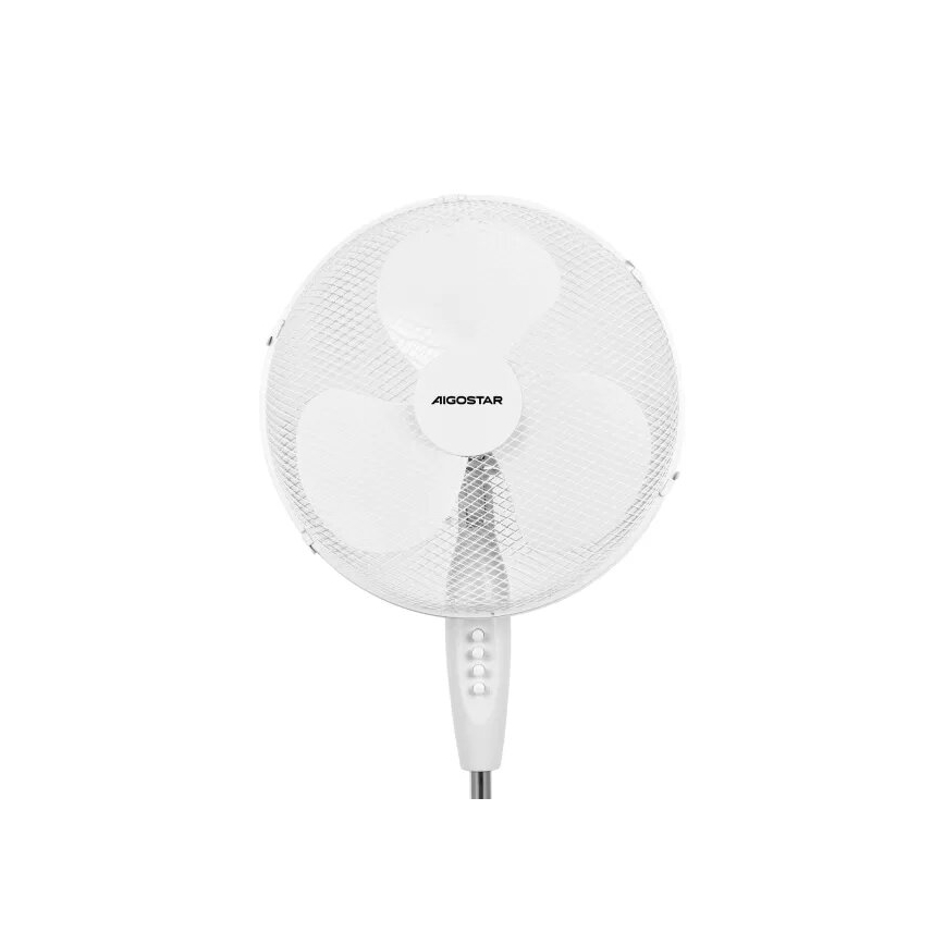 Aigostar - Stojeći ventilator 40W/230V, beo