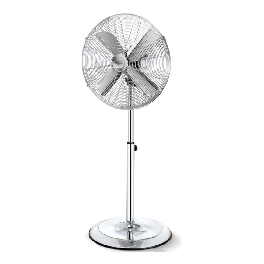 Aigostar - Stojeći ventilator 50W/230V, prečnika 44,8 cm, sjajni hrom
