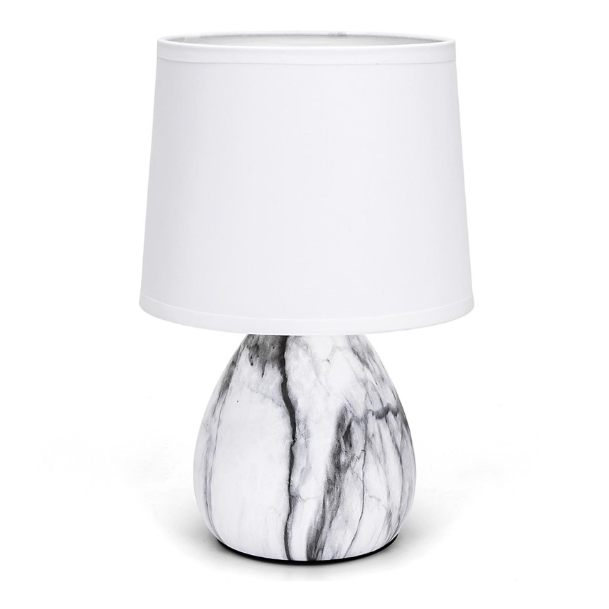 Aigostar - Stona lampa 1xE14/40W/230V bela