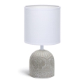 Aigostar - Stona lampa 1xE14/40W/230V sivo/bela