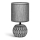 Aigostar - Stona lampa 1xE14/40W/230V sivo