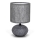Aigostar - Stona lampa 1xE14/40W/230V sivo
