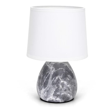 Aigostar - Stona lampa 1xE14/40W/230V sivo