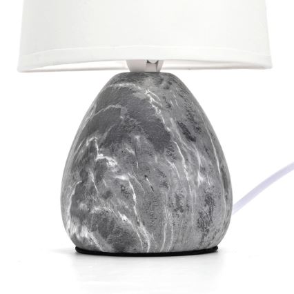 Aigostar - Stona lampa 1xE14/40W/230V sivo