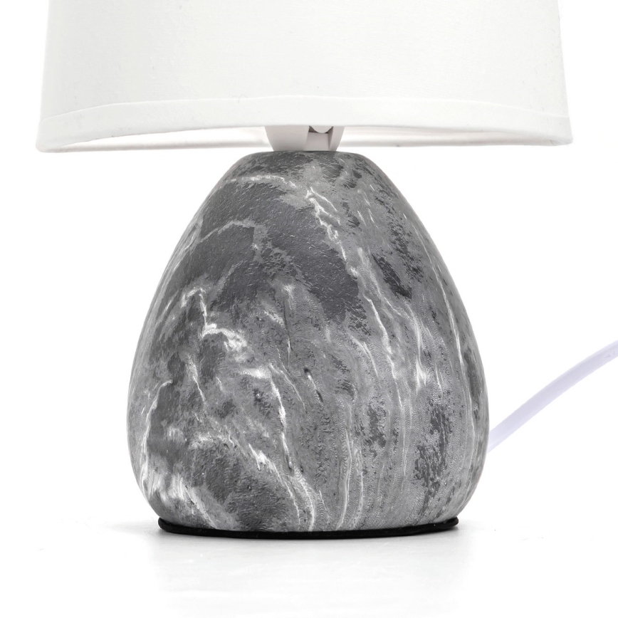 Aigostar - Stona lampa 1xE14/40W/230V sivo