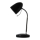 Aigostar - Stona lampa 1xE27/36W/230V crno/krom