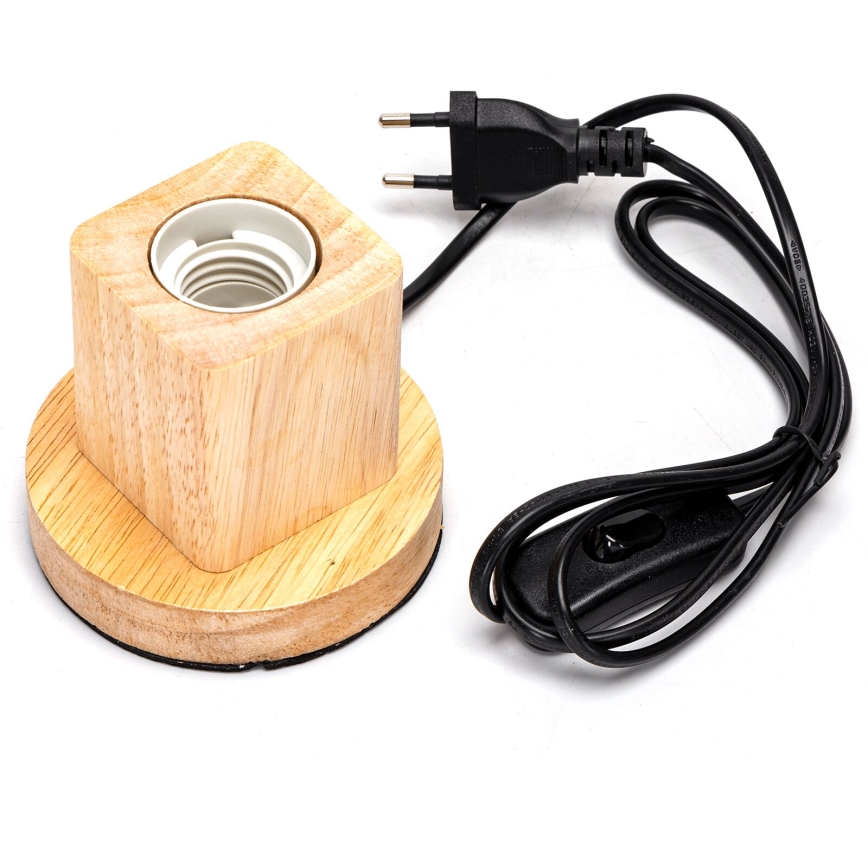 Aigostar - Stona lampa 1xE27/60W/230V bež