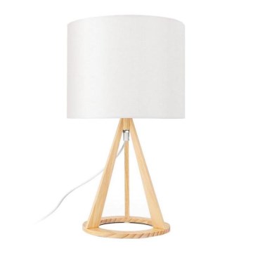 Aigostar - Stona lampa 1xE27/60W/230V bor