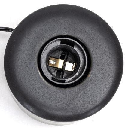 Aigostar - Stona lampa 1xE27/60W/230V crno