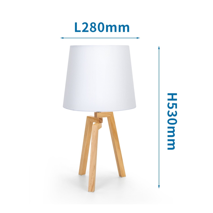 Aigostar - Stona lampa 1xE27/60W/230V