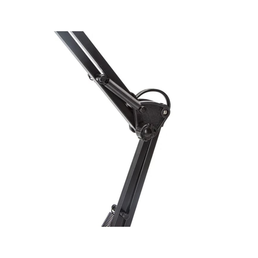 Aigostar - Stona lampa 2u1 1xE27/40W/230V crno