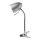 Aigostar -  Stona lampa sa štipaljkom 1xE27/11W/230V srebrno/krom