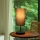 Aigostar - Stona lampa sa USB portom 1xE27/40W/230V crno