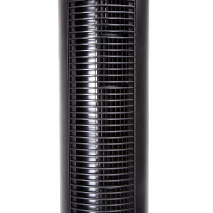Aigostar - stubasti ventilator 45W/230V crni + daljinski upravljač