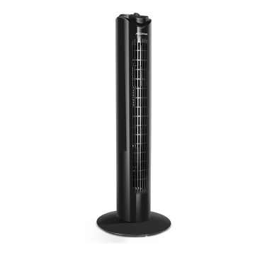 Aigostar - Stubni ventilator 45W/230V crno