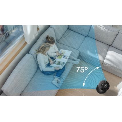 Aigostar - Stubni ventilator 45W/230V crno