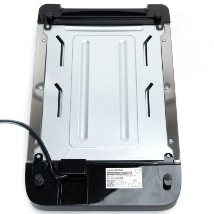 Aigostar - Toster 840-1000W/230V mat krom