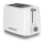 Aigostar - Toster sa dva otvora 750W/230V bela