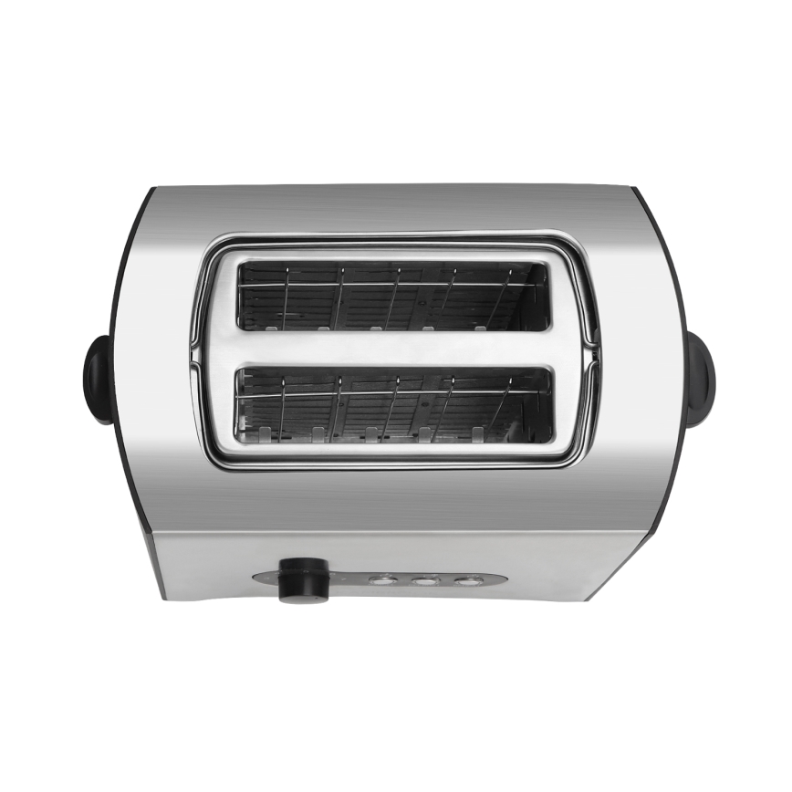 Aigostar - Toster sa dva otvora 900W/230V krom