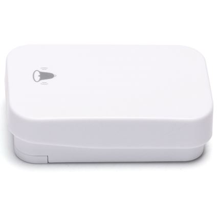 Aigostar - Utično bežično zvono 1Z 230V IPX4 bela
